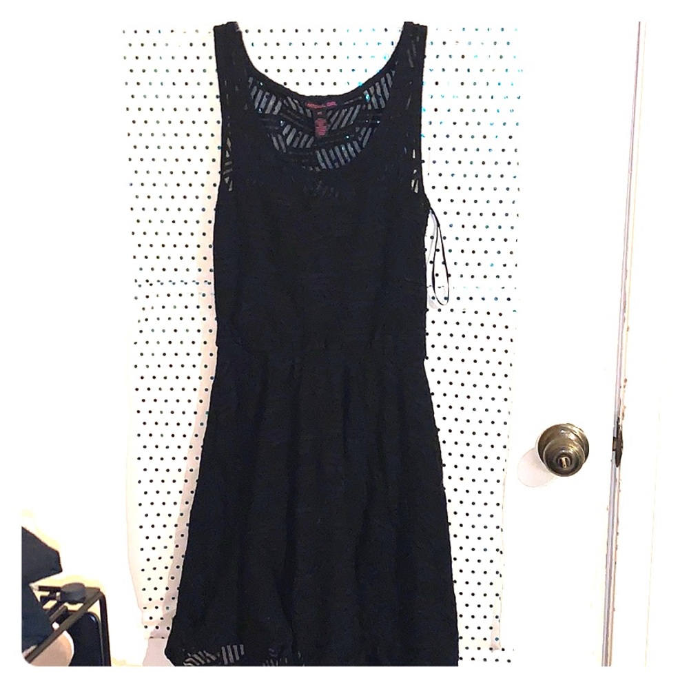 ✨BLACK MATERIAL GIRL DRESS✨